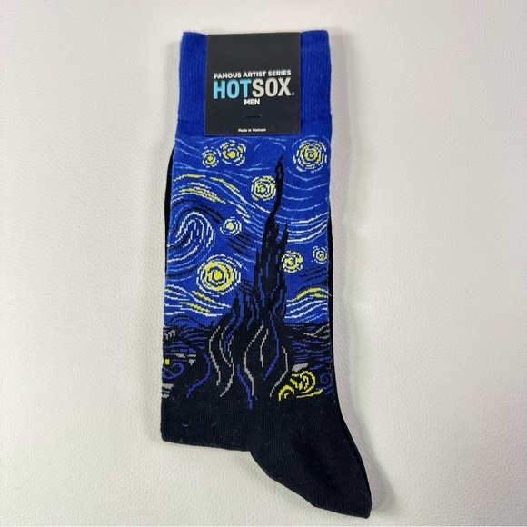 **4 Pairs NWT Men’s Hot Sox Bundle Fun Patterned Socks - Picture 3 of 11